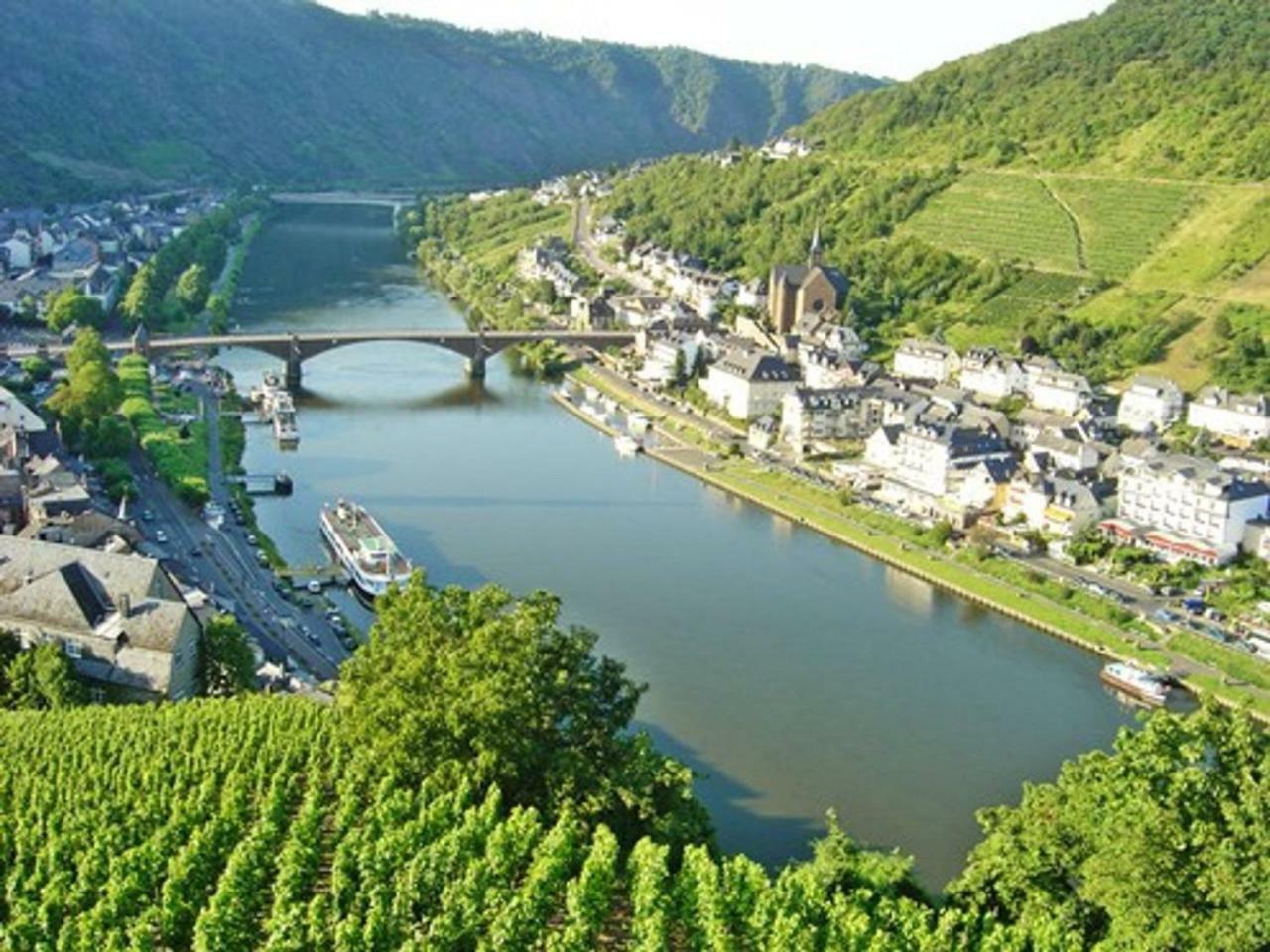Living Above The Roofs Of Cochem Apartment Екстериор снимка